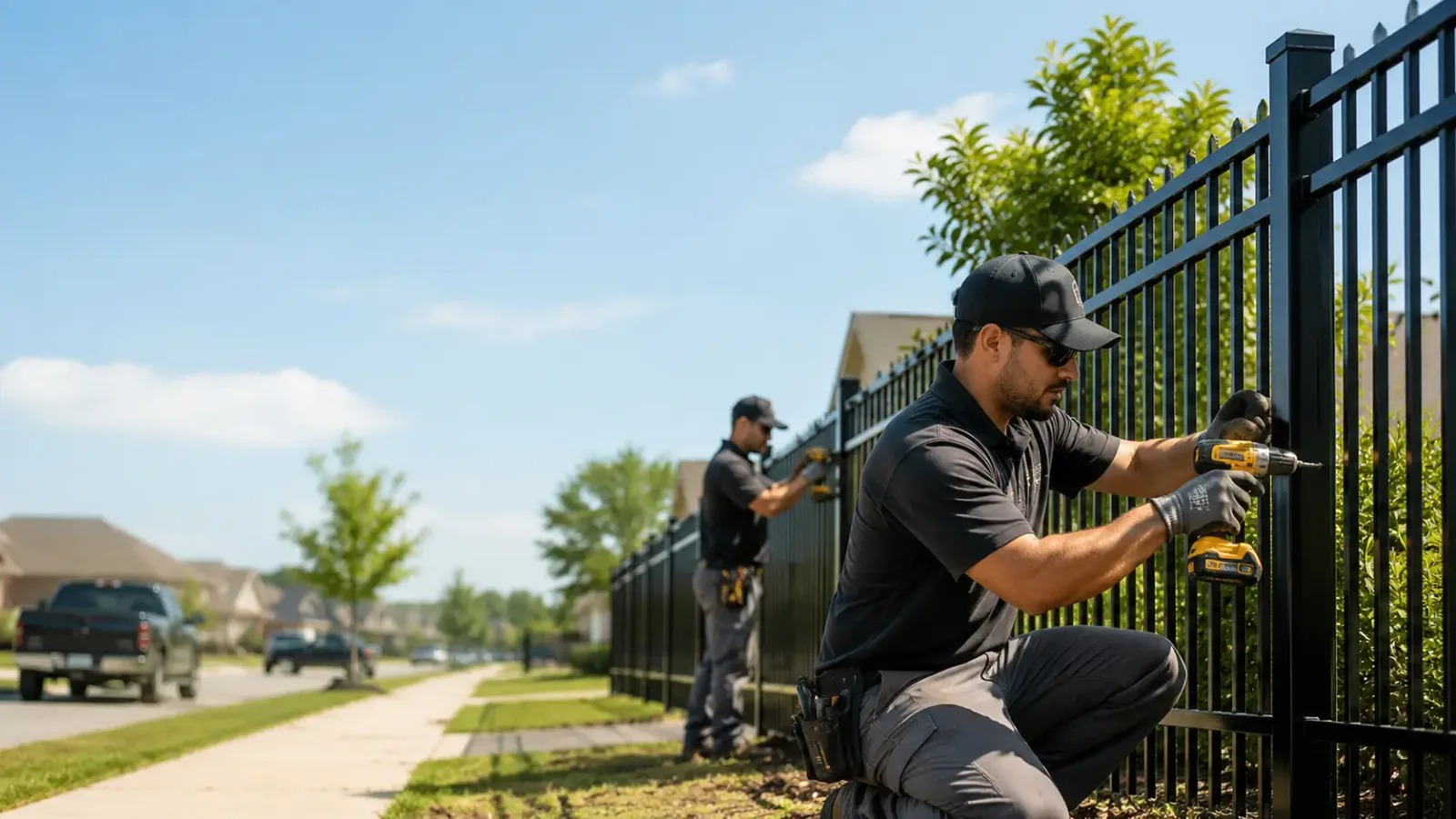 Metal Fence Installation in Anderson, TX